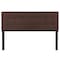 Flash Furniture Bedford Headboard, Queen, Brown Fabric HG-HB1704-Q-DBR-GG - alternate 10